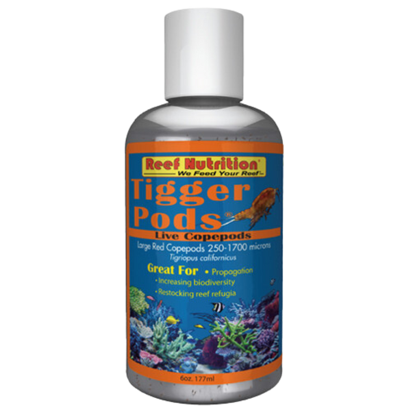 Tigger Pods Live Copepods (6 oz) - Reef Nutrition – Foxy Saltwater