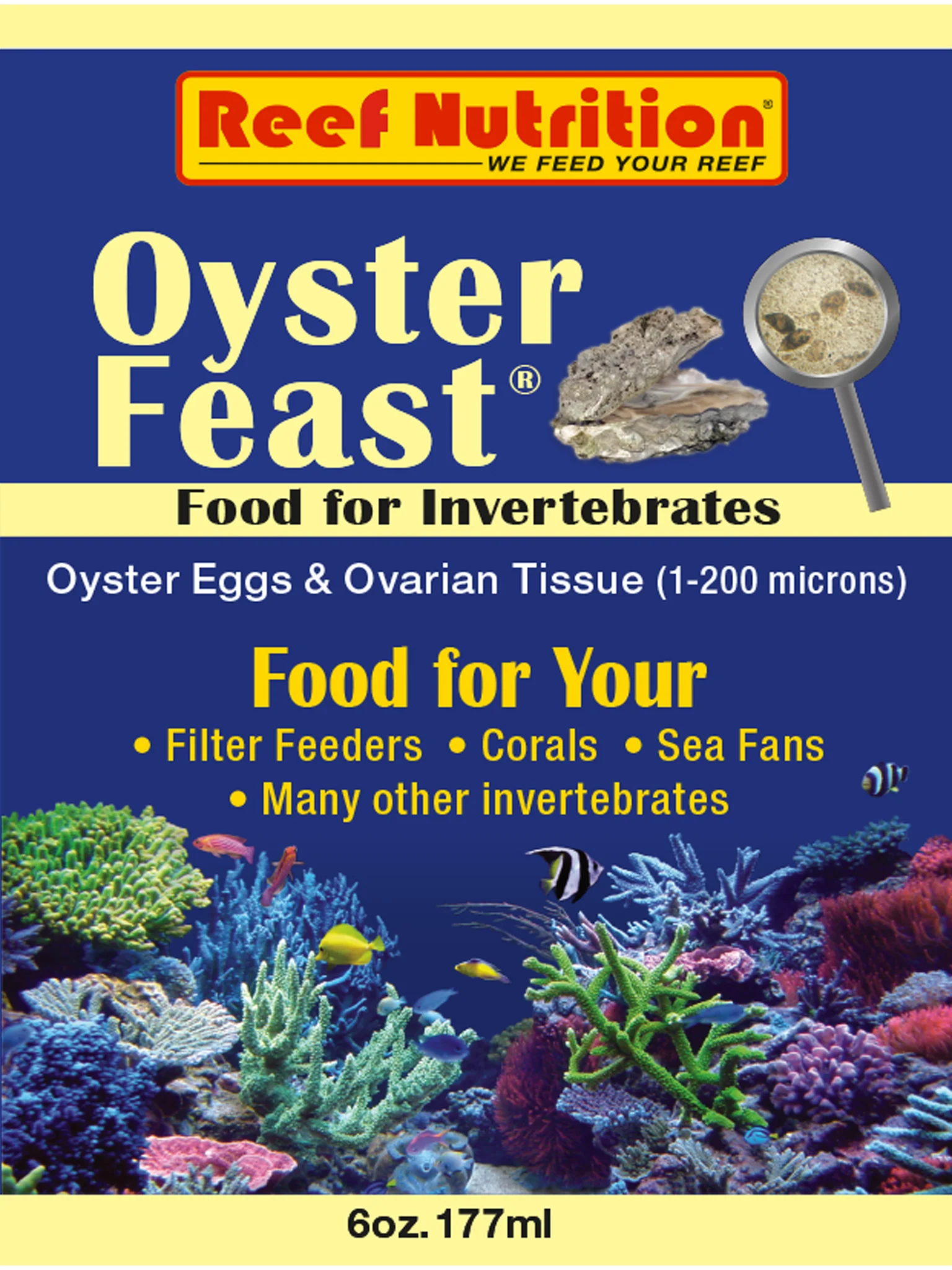 OYSTER-FEAST® (6oz.) - Reef Nutrition