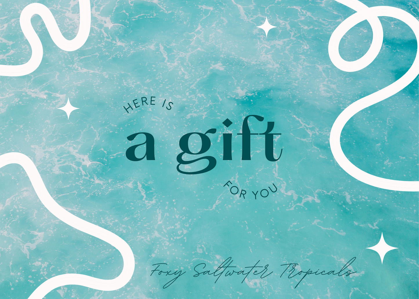 Foxy Saltwater Tropicals Gift Card